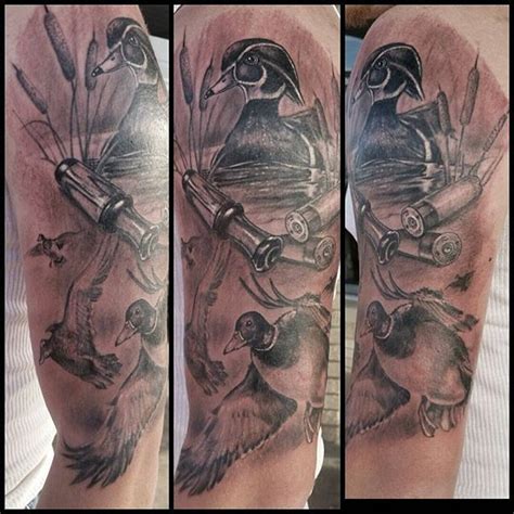Pin by McCabe David on tattoos | Hunting tattoos, Duck hunting tattoos
