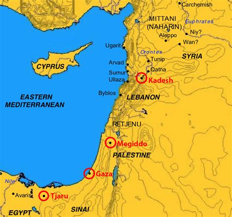 Valley Of Megiddo Map