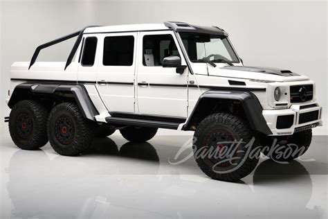 Brabus G63 6x6 Saga Finally Comes To An End At Barrett Jackson Happy