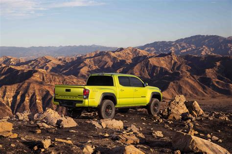 2022 Toyota Tacoma Trd Pro Arrives In Chicago With Electric Lime Green