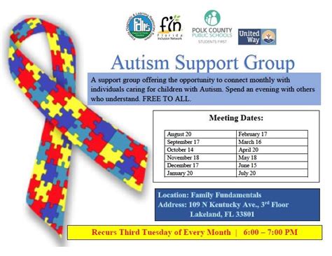 Autism Support Group Lakeland Mom