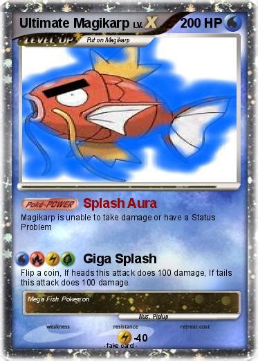 Pokémon Ultimate Magikarp 2 2 Splash Aura My Pokemon Card