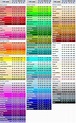 paleta kolorów | Color names chart, Color meanings, Color mixing chart