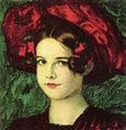 Oil Painting Replica | Portrait of Marie Stuck2 by Franz Von Stuck ...