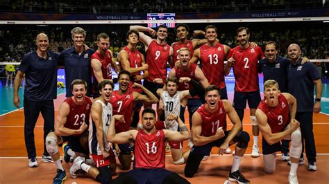 Us Early Pace Setters In Mens Volleyball Nations League