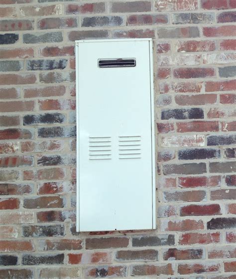 Outside hot water heater enclosure. Hot Water Heater Outside House | Shapeyourminds.com