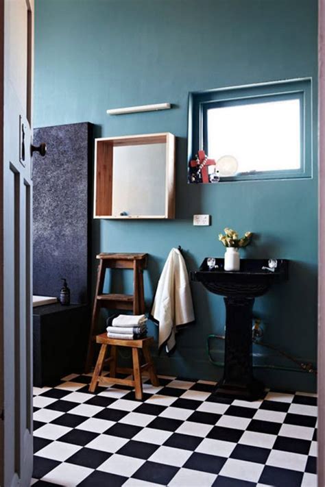 Set de salle de bain salle de bains en caoutchouc de canard. Idée décoration Salle de bain - salle de bain noir et ...