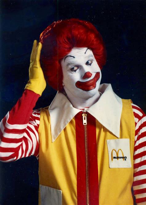 Tv Ronald Mcdonald In Early 1986 Mcdonaldland Ronald Mcdonald Costume