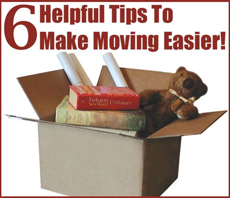 Love Mrs Mommy 6 Helpful Tips To Make Moving Easier