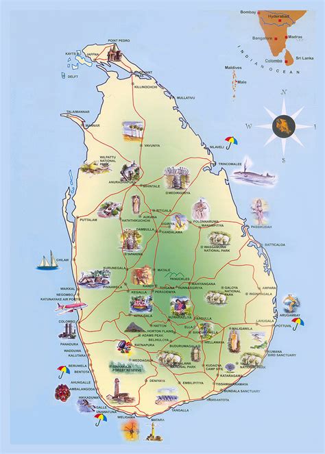 Resorts In Sri Lanka Map Roulettelasopa