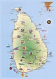 Maps of Sri Lanka | Detailed map of Sri Lanka in English | Tourist map ...
