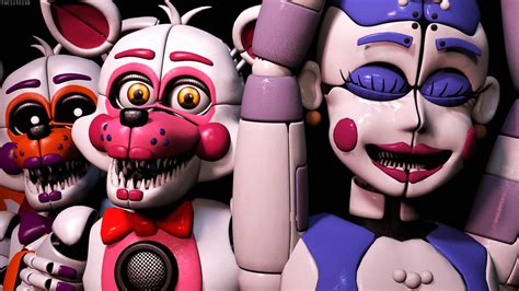 Funtime Foxy And Ballora Sfm Fnaf By Thesitcixd On Deviantart Ballora Fnaf Fnaf Foxy Five