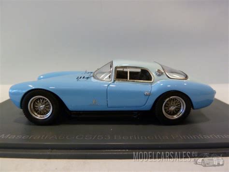 Maserati A6gcs Berlinetta Pininfarina Blue 1 43 45660 Neoscale Diecast Model Car Scale Model