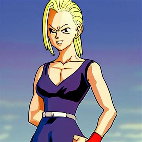 Prompthunt Android 18 Ballin