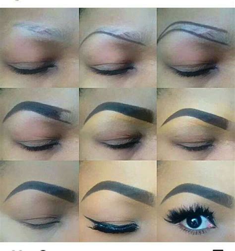 Eye shadow will make the color of your brows less noticeable, yet if not a good brand can easily wear off. Pin by Ahlena Davies on Nail | Eyebrow makeup, Eyebrow ...