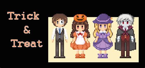Xd i've 100%ed this game twice already three times for the sake of this. Trick & Treat | All RPG Maker Games Wikia | FANDOM powered by Wikia