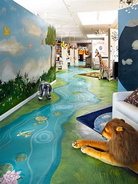 I see children's bedroom design as a way to guide your little one into the fun and joy of childhood. Great Ideas for Kids Nature Room Wall Murals Painting ...