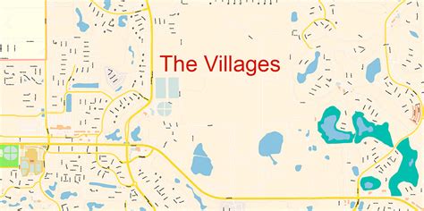 Map Of The Villages Florida Neighborhoods Printable Maps Images