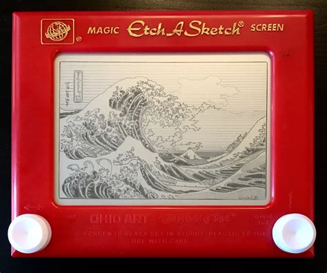 How To Use An Etch A Sketch At Drawing Tutorials