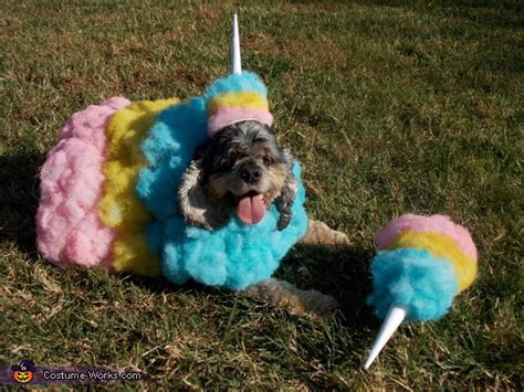 Cotton Candy Dog Costume