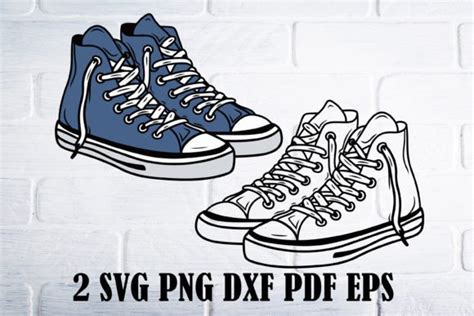 6 Converse Svg Designs And Graphics