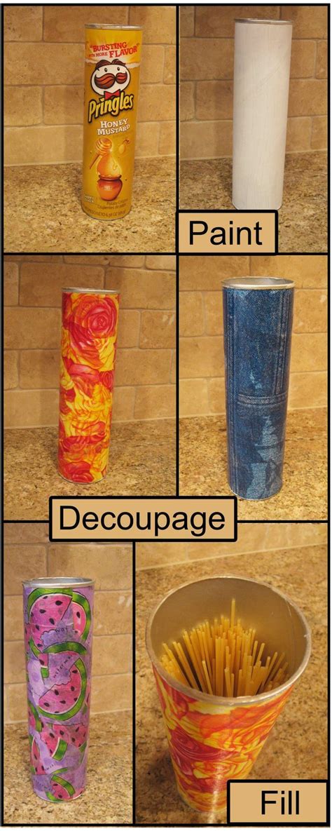 A Crafty Way To Recycle Your Pringles Tubes Pringles Can Pringles