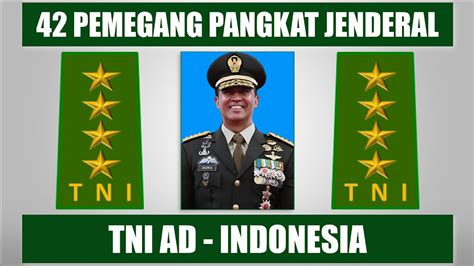Siapa Saja Jenderal Bintang 4 TNI?