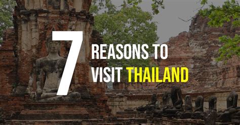 7 Reasons Why You Should Visit Thailand When In Manila