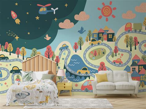 A Complete Guide To Kids Room Wallpaper And Wall Mural Designs