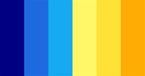 Navy And Yellow Special Color Scheme Blue
