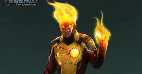 Concept Art For Dcs Legends Of Tomorrow Shows Off Firestorm White