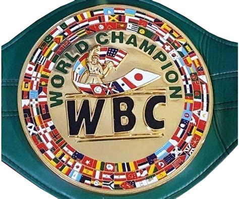 Wbc Championship Boxing Belt Replica Belt Erwachsene Size Amazonde