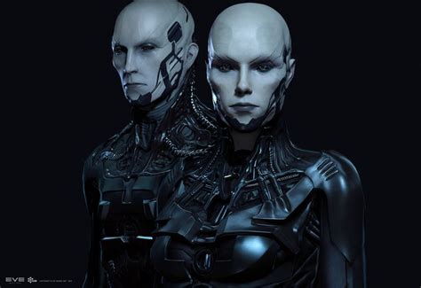 In Game Models Of The Drifter Bloodlines Created For Eve Online Male