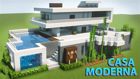 Minecraft Tutorial Como Fazer Uma Casa Moderna Youtube