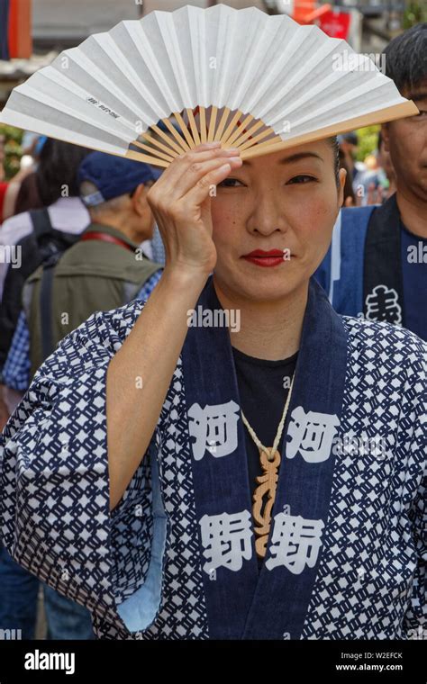 Tokyo Japan May 18 2019 Sanja Matsuri Is One Of The Great Shinto