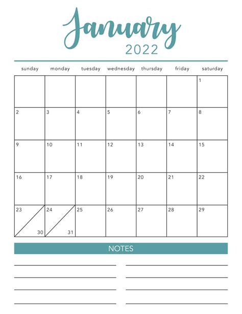 Calendar 2022 Printable Templates Customize And Print