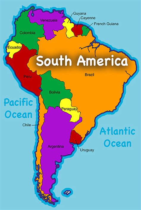 Map Of South America Political Map ǀ Maps Of All Cities