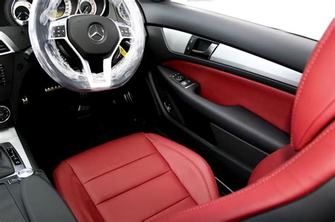 Check spelling or type a new query. Mercedes 204 C-Class Coupe Sport With Flamenco Red Leather | Trim Technik