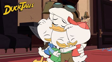 Huey Dewey And Louie Meet Their Long Lost Mother Who Was Stranded On
