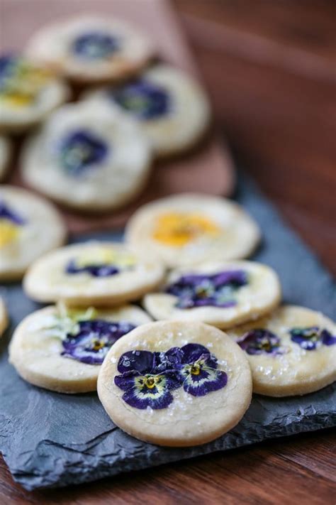 Maybe you would like to learn more about one of these? Cookies with Edible Flowers | Recipe | Cookies ingredients ...