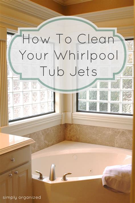 When excess buildup is present, soak the jets in equal parts white distilled vinegar and cool water for 30 minutes before scrubbing. Our master bathroom in this rental home has the most ...