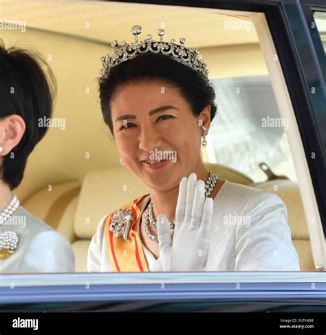 Japanese Empress Masako Arrives At Imperial Palace To Attend Ceremony