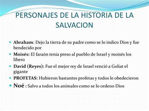 Historia De La Salvacion