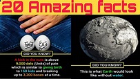 Top 20 Amazing factsand interesting facts about earth - More facts ...