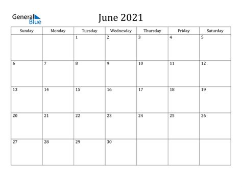 Create your own bookmark calendar for 2021 and have your dates at the ready while promoting your brand. June 2021 Calendar (PDF Word Excel)