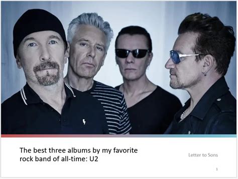 The Best Three Albums By My Favorite Rock Band Of All Time U2