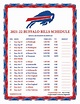 Buffalo Bisons 2022 Printable Schedule - Printable Schedule