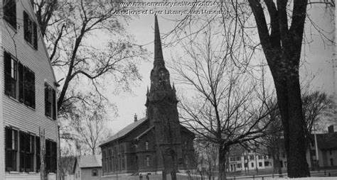 First Parish Congregational Church Saco Ca 1896 Maine Memory Network