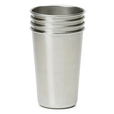 Round Stainless Steel Glasses For Hotelrestaurant At Rs 14piece In