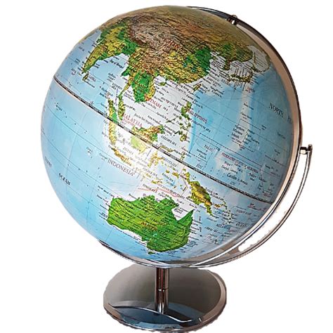 Classic Blue Ocean World Globe Greenmantle Ts